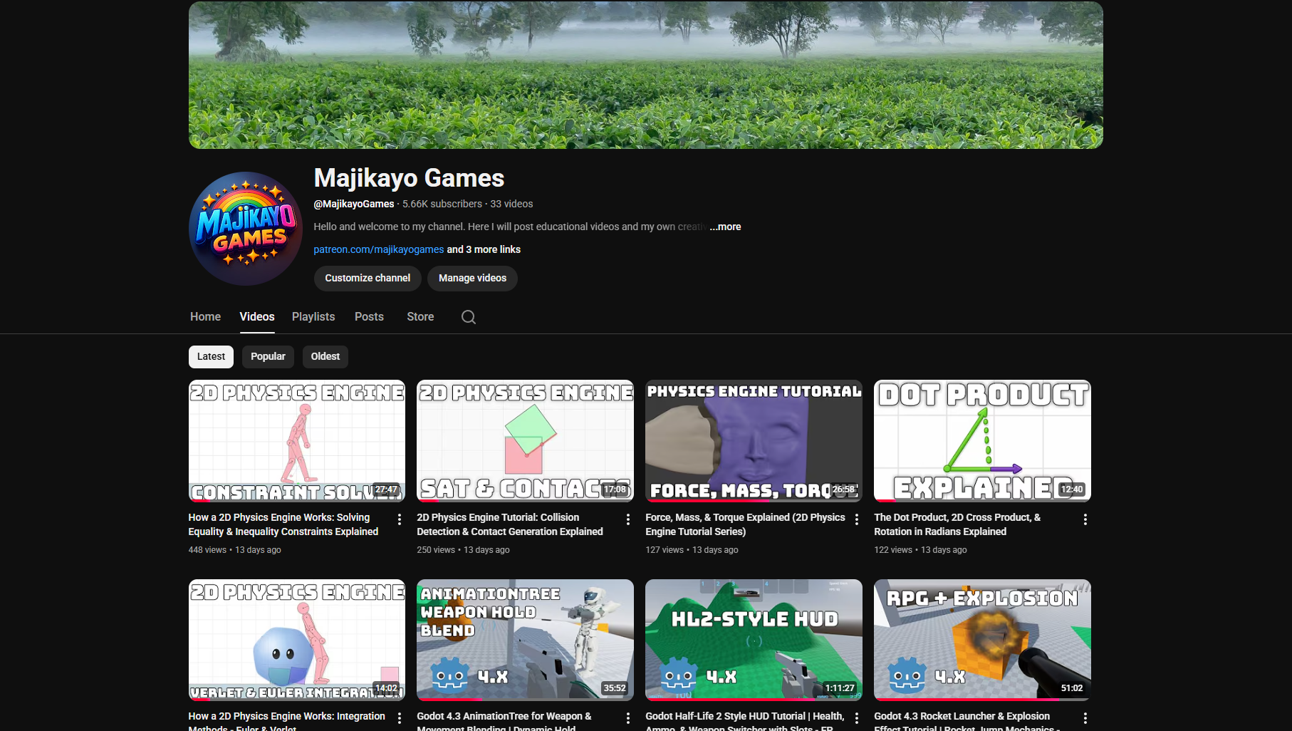 Majikayo Games - YouTube Channel